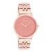 OOZOO Timepieces - Montre de couleur or rose avec bracelet en acier inoxydable de couleur or rose - C10559