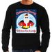 Bellatio Decorations Foute Duitsland Foute Duitsland Kersttrui / sweater - Christmas in Germany we know how to party - zwart voor heren - kerstkleding / kerst outfit L