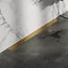 Brauer Douchegoot met Multifunctioneel Rooster en Flens Voor Wandmontage - 100 cm - Goud Geborsteld Pvd