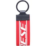 DAINESE - Speed Keyring, sleutelhanger met elastiek, voor mannen en vrouwen, rood, eenheidsmaat