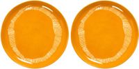 Serax Ottolenghi Feast Bord M Geel/Wit 22 cm (2 stuks)