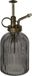 Esschert Design plantenspuit/vernevelaar - glas - antraciet/brons - 19 cm