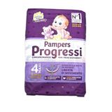 Pampers Progressi Maxi + 500 extra knuffelpunten, maat 4 (7-18 kg), 126 luiers (voorraad)