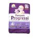 Pampers Progressi Maxi + 500 extra knuffelpunten, maat 4 (7-18 kg), 126 luiers (voorraad)