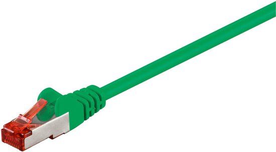 MicroConnect SSTP610G netwerkkabel Groen 10 m Cat6 S/FTP