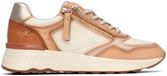Carmela 16422101 Lage Sneakers Vrouw Beige Leer Textiel EU 37