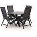 Hartman tuinmeubelen Hartman Troy/Lodola ø 130cm dining tuinset 5-delig verstelbaar