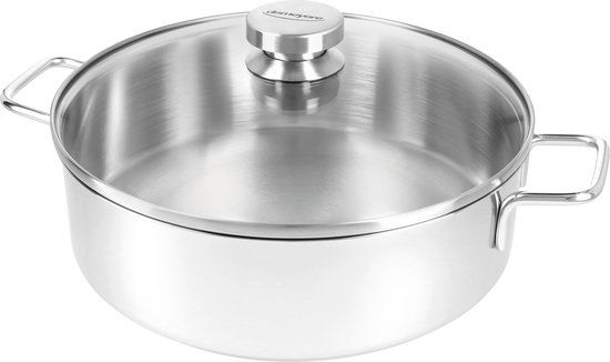 Demeyere Apollo 7 - Braadpan - 24 cm - 5.2L - RVS