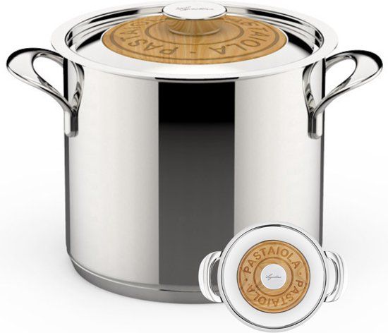 Lagostina Emozione Pastaiola Pastapan - 20 cm - 5,4 l - RVS