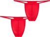 HOM G-String Plumes Rood Mannen M