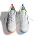 PUMA Eliminate NITRO™ 4 Game On handbalschoenen uniseks, Blauw/Rood/Wit, Maat 40