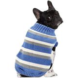 Alpha Dog Trui, blauwe strepen, XL, 40 cm