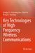 Key Springer Nature Key Technologies of High Frequency Wireless Communications Paperback