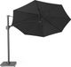 Platinum Challenger T² 300x300 cm Taupe Zweefparasol - 96% UV protectie