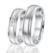 Lucardi Bague d'amitié Zakynthos zirconium - Bague - Cadeau - Argent véritable - Argenté