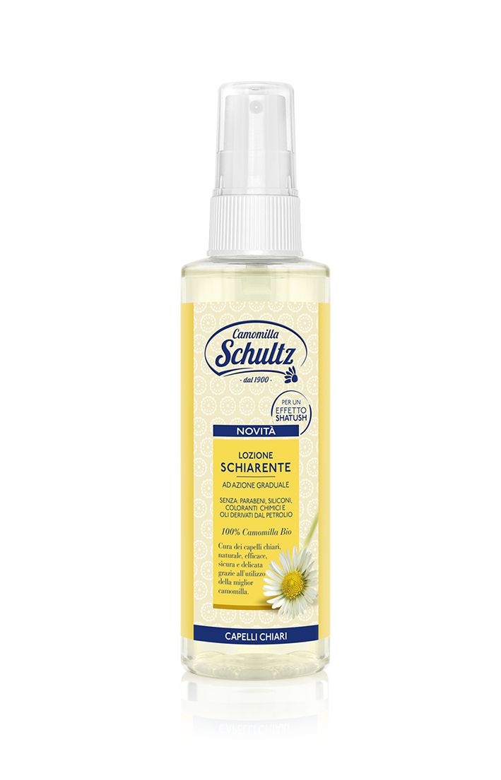 Schultz Hair Spray for Women - 150 ml - Blonde Hair - Moisturizing, Shine, Softening - Chamomile