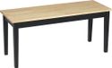 HOMCOM Bank - Grenenhout - 102x36x45cm - Natuurlijk hout