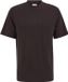 WE Fashion Van Gils Heren T-shirt regular fit donkerbruin