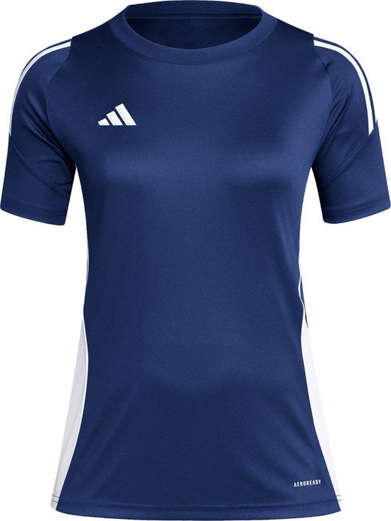 adidas Performance Tiro 24 Voetbalshirt Dames Blauw L