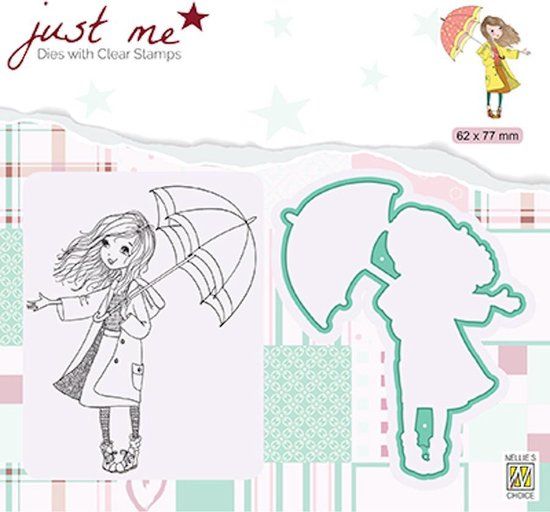 Nellie's Choice JMSD009 Autumn weather - snijmal met stempel