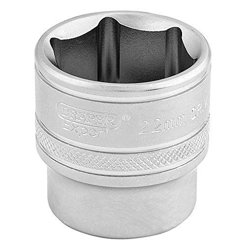 Draper Square Drive 6-punts metrisch stopcontact, blauw, 3/8-inch