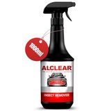 ALCLEAR 721IX Auto-insectenverwijderaar, extra vliegroestverwijderaar, voorreiniger voor autolak, chroom en kunststof onderdelen, 1.000 ml