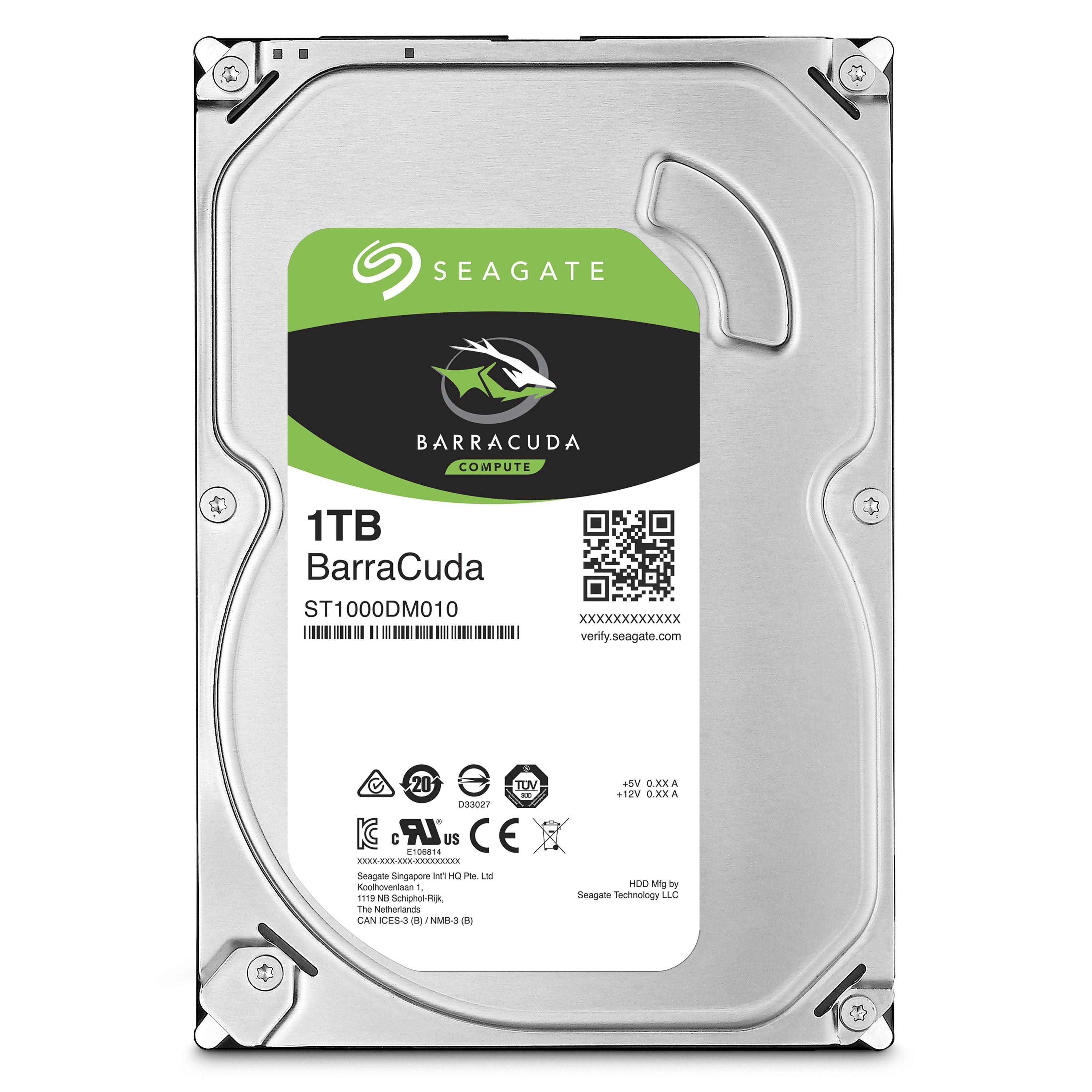 Seagate Barracuda ST1000DM010 - 1TB 3.5" SATA III HDD