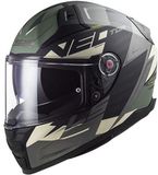 LS2 Ff811 Vector II Absolute Integraalhelm - Zwart/Zilver - XXS