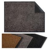 Flandria Deurmat, stofdicht, voor hal, antislip, absorberend en wasbaar, 40 x 60 cm, antracietgrijs