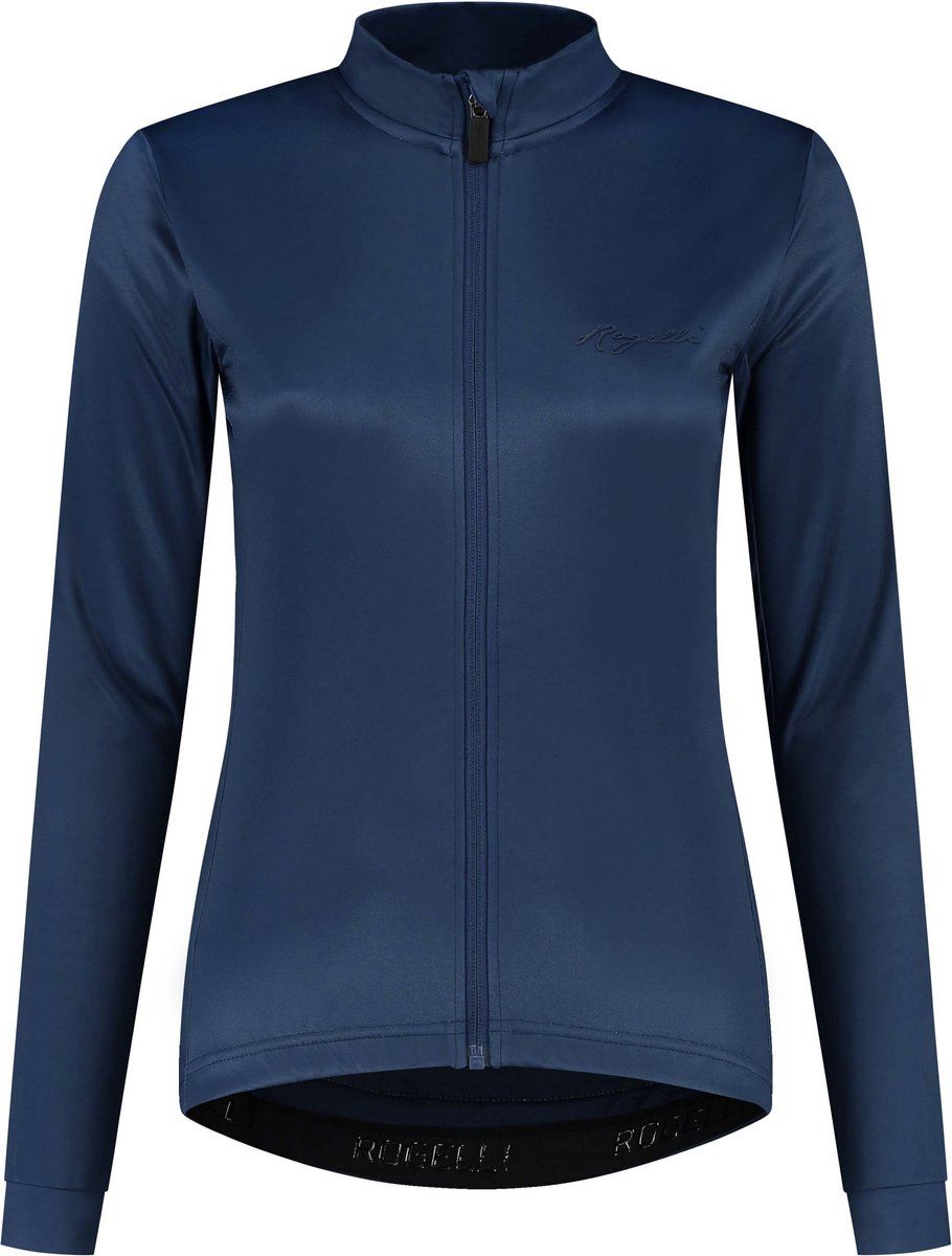 Rogelli Core Fietsshirt Lange Mouw Heren Navy Maat S