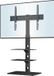 OEM Verstelbare TV-standaard voor schermen van 30-70 inch, met 3 niveaus, van glas, geschikt voor televisies tot 40 kg