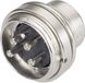 binder 09-0307-00-03 Ronde connector Flensstekker Totaal aantal polen: 3 Serie (ronde connectoren): 581 1 stuk(s)