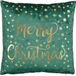 Kussen Merry Christmas "In The Mood" - vert - 40x40x10cm