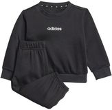 Adidas Essentials Linear Joggers Set Zwart 12-24 Months Kinderen
