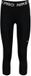 Nike Pro 3/4 Leggings Vrouwen XS Zwart / Wit