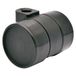 WAGNER Design meubelrol/zwenkwiel - hard - diameter Ø 38 mm, bouwhoogte 40 mm, zwart, draagkracht 50 kg - Made in Germany - 01020001