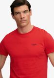 Superdry - Essential Gestapeld Logo Geborduurde T-shirt - Heren - T-shirts