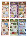 Christmas Gifts 52329 Cadeaustickers, meerkleurig, 12 x 27 cm