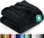 Utopia Bedding Polar Fleece Deken Zwart 300 GSM