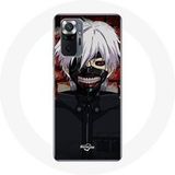 Maniacase Etui voor Xiaomi Redmi Note 10 Pro Tokyo Ghoul Kaneki Ken Japans Anime Masker