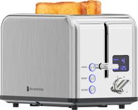 KitchenBrothers Broodrooster - 815W - RVS/Zilver