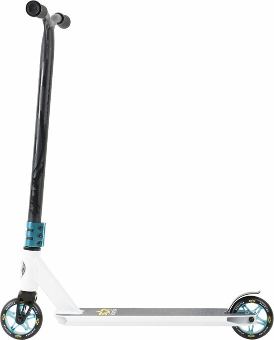 STAR SCOOTER Freestyle Jump alu stuntstep, 110mm Semi Pro, wit / blauw