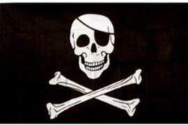 Fosco vlag Piraat Piraten vlag Jolly Rogers