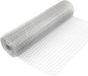 Wiltec Grillage de volière Acier Galvanisé – Mailles 13 mm Hexagonal Hauteur 1 m Longueur 25 m Fil Ø 0,6 mm