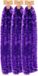 Inge-glas Inge Christmas Goods Kerstslingers - 3x - paars - folie - 270 cm