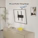 Support mural TV sans marque noir