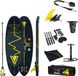 YellowV Planche de Stand Up Paddle gonflable (8 pieds / 250 cm) Heartbeat "IGUAZU" pagayeur léger / enfant