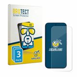 BROTECT Screenprotector 3 Stuks voor Xiaomi 17T Beschermglas transparant