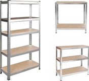 Viking Choice AP Onderdelen B.V. Stellingkast - Metaal - 120x45x205 cm - 5 Schappen