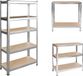 Viking Choice AP Onderdelen B.V. Stellingkast - Metaal - 120x45x205 cm - 5 Schappen